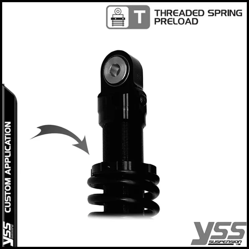 Amortisseurs moto Triumph Bonneville T100 RE302-340T-52-BLK | YSS