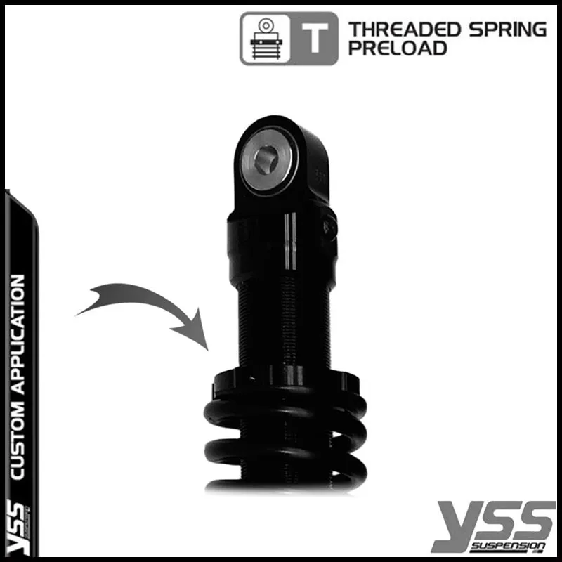 Amortisseurs moto Triumph Thruxton 790/900 RE302-360T-22-BLK | YSS