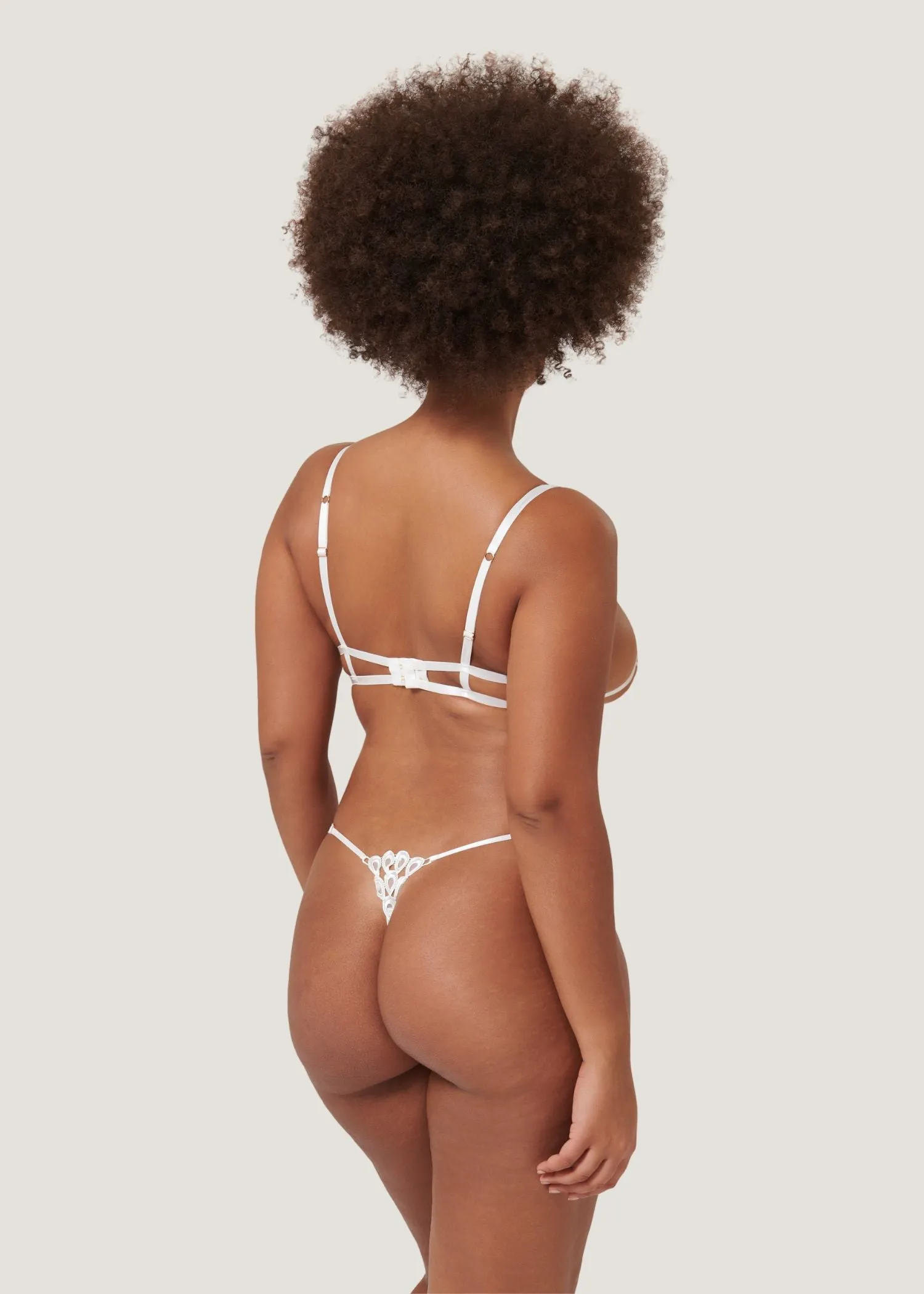 Aria Wired Bra (White)