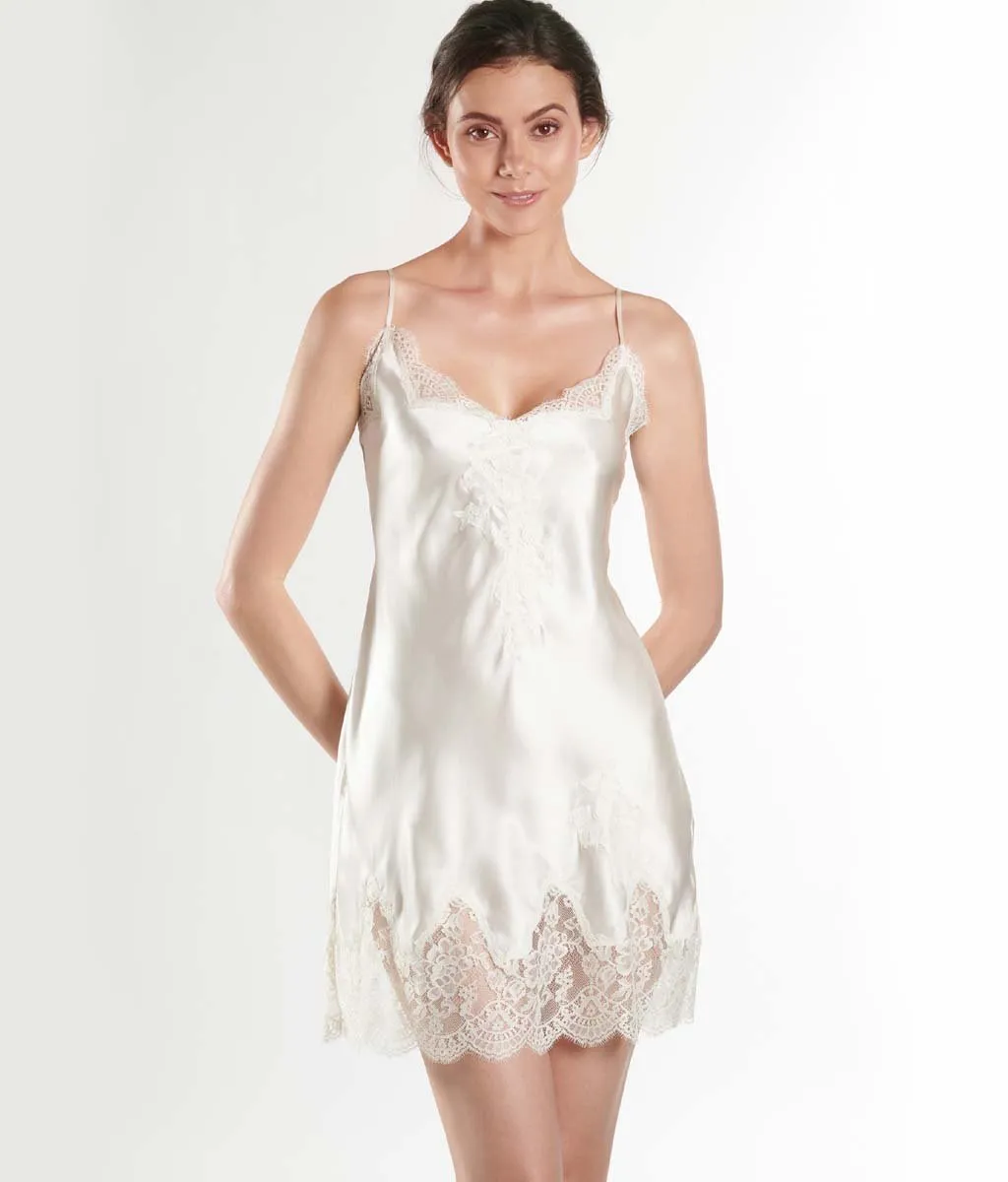Aubade 'Soie d'Amour' (Nacre) Chemise