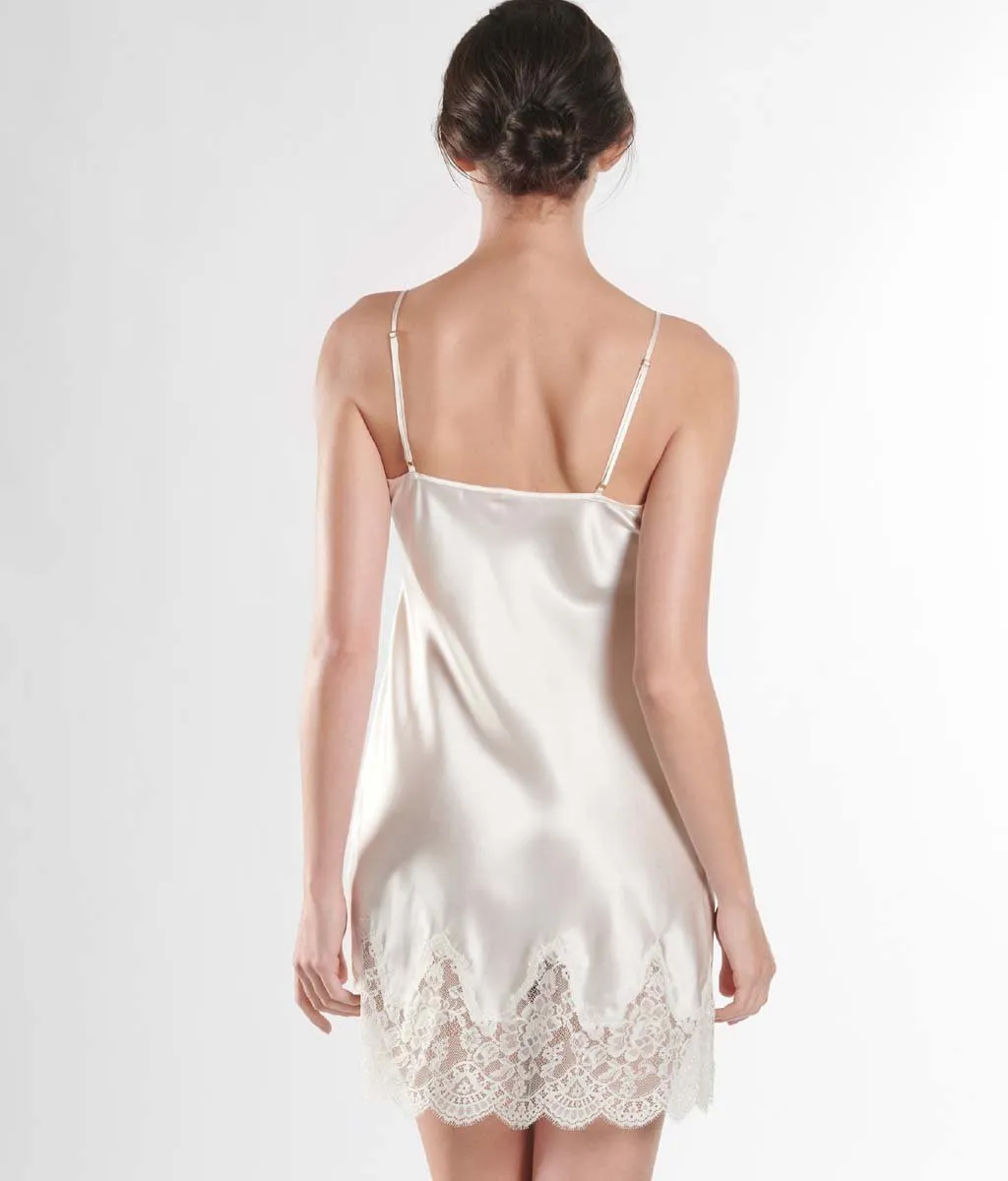 Aubade 'Soie d'Amour' (Nacre) Chemise