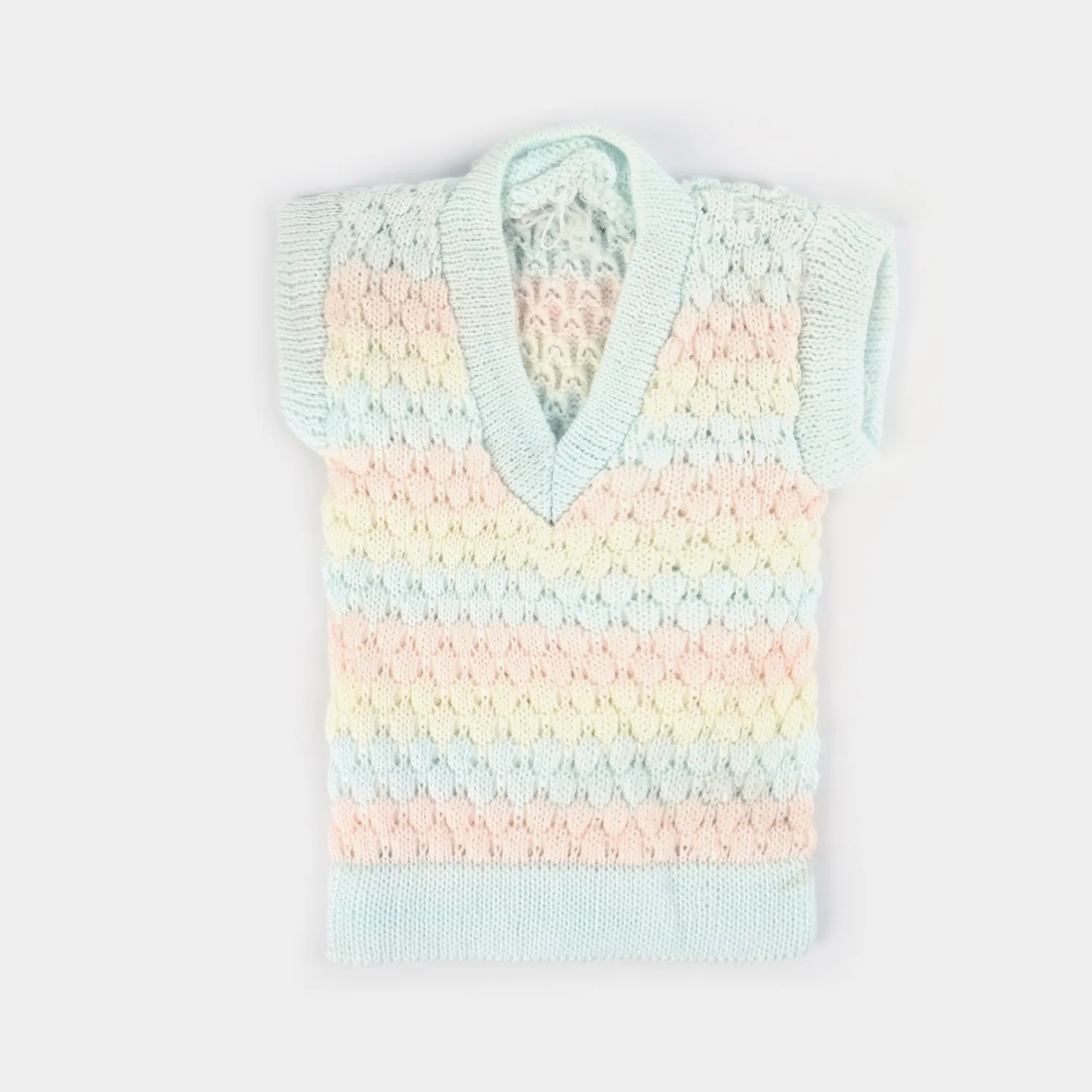 Baby Woolen Inner Wear Sweater-Green 9M 
