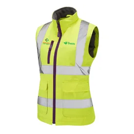 BAM Hi Vis Bodywarmer - Womens