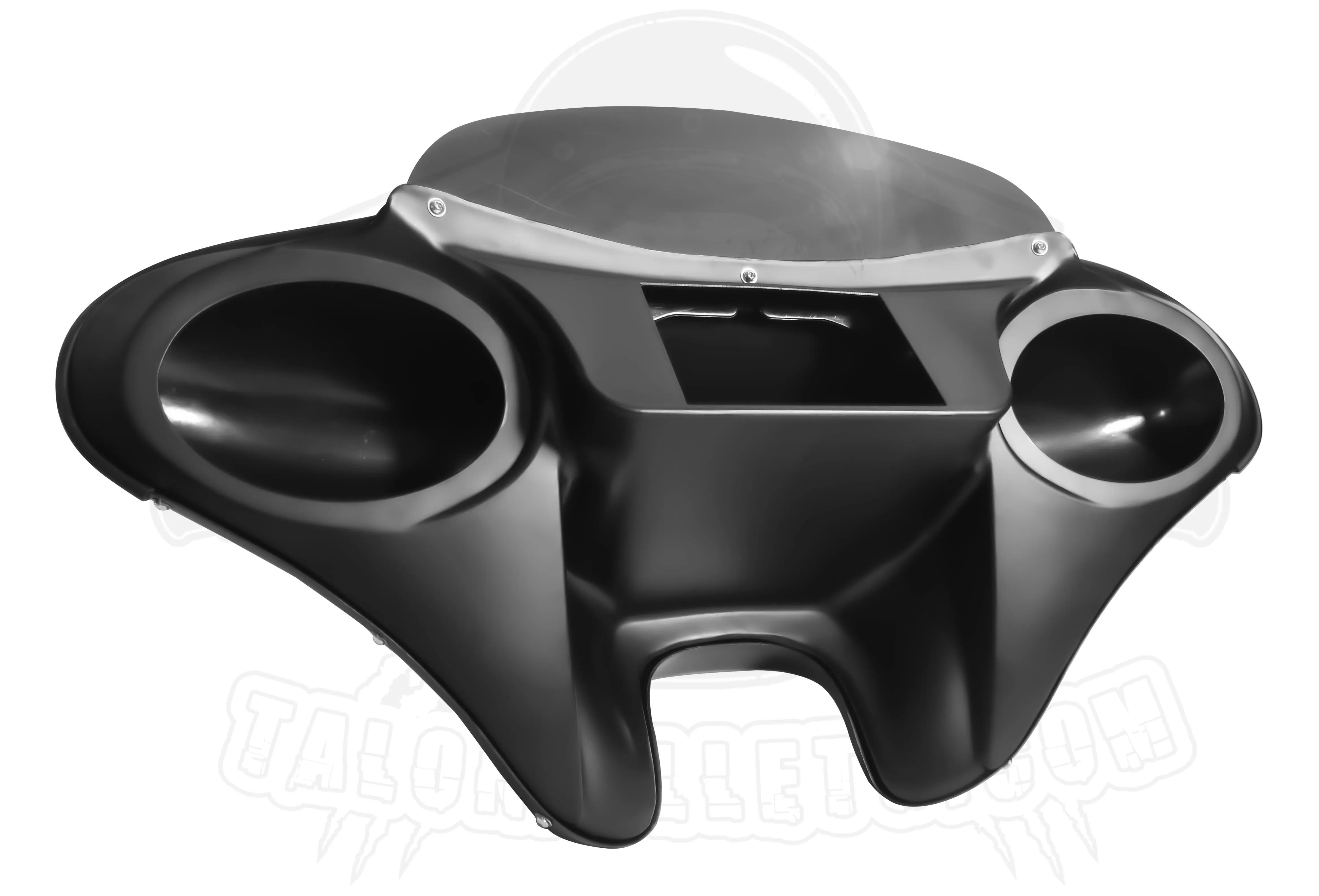 BATWING FAIRING WINDSHIELD 4 TRIUMPH Thunderbird ABS Plastic 6x9" SPEAKER HOLES