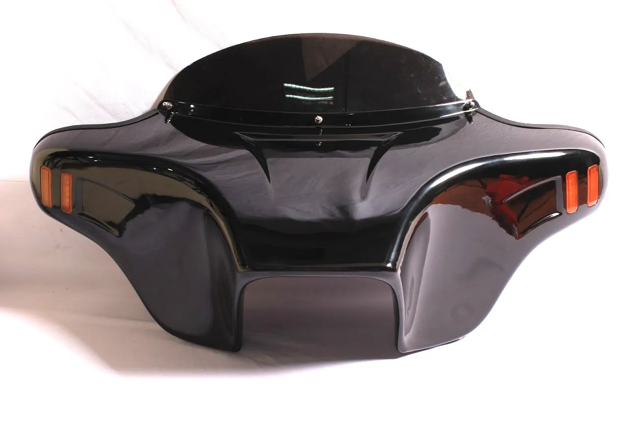 Batwing Fairing Windshield Triumph Touring Rocket 3 4x5 Painted ABS Amber Light
