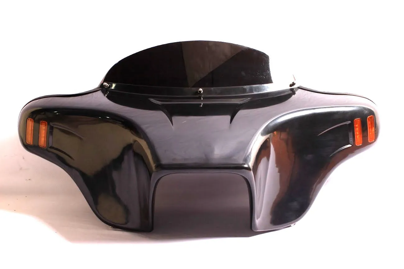 Batwing Fairing Windshield Triumph Touring Rocket 3 4x5 Painted ABS Amber Light