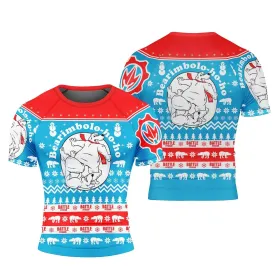 Bearimbolo-Ho-Ho Short Sleeve Rash Guard