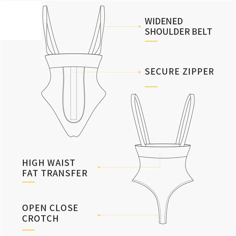 Breathable Sexy Ladies' Seamless Lace Body Briefer