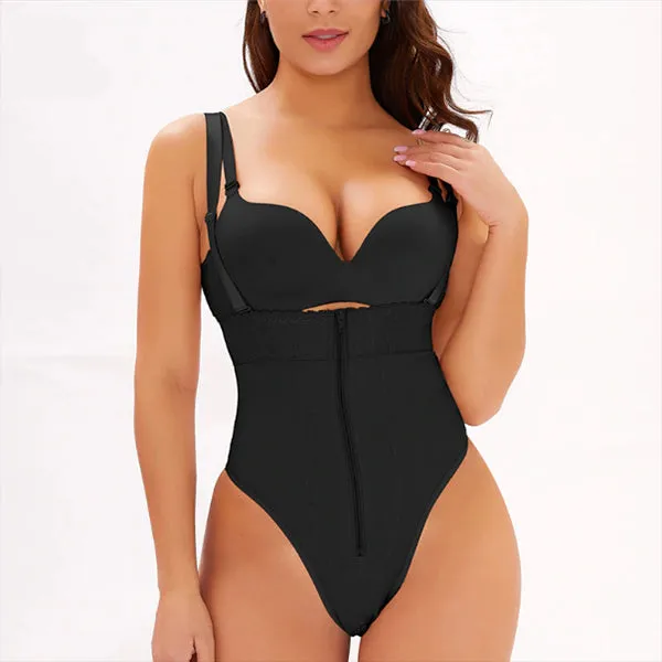 Breathable Sexy Ladies' Seamless Lace Body Briefer