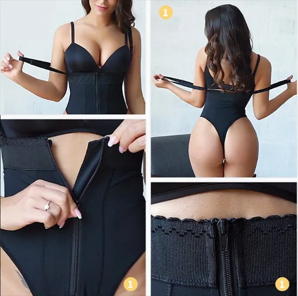 Breathable Sexy Ladies' Seamless Lace Body Briefer