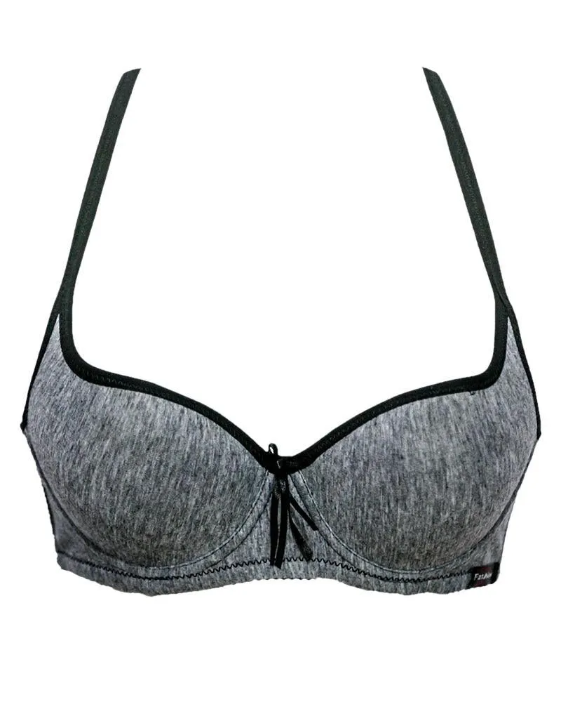 Bridal Foam Bra 005 Purple - Single Padded,Under Wired Bra - Qi Fia Er
