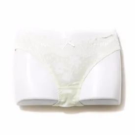 Bridal Yellow Net Lace Cotton Panty 5480