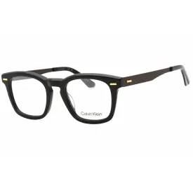 Calvin Klein Men's Eyeglasses - Black Plastic Full Rim Rectangular Frame | CK21517 001