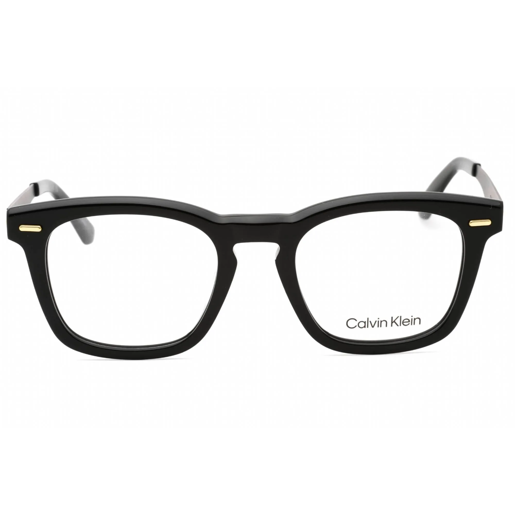 Calvin Klein Men's Eyeglasses - Black Plastic Full Rim Rectangular Frame | CK21517 001