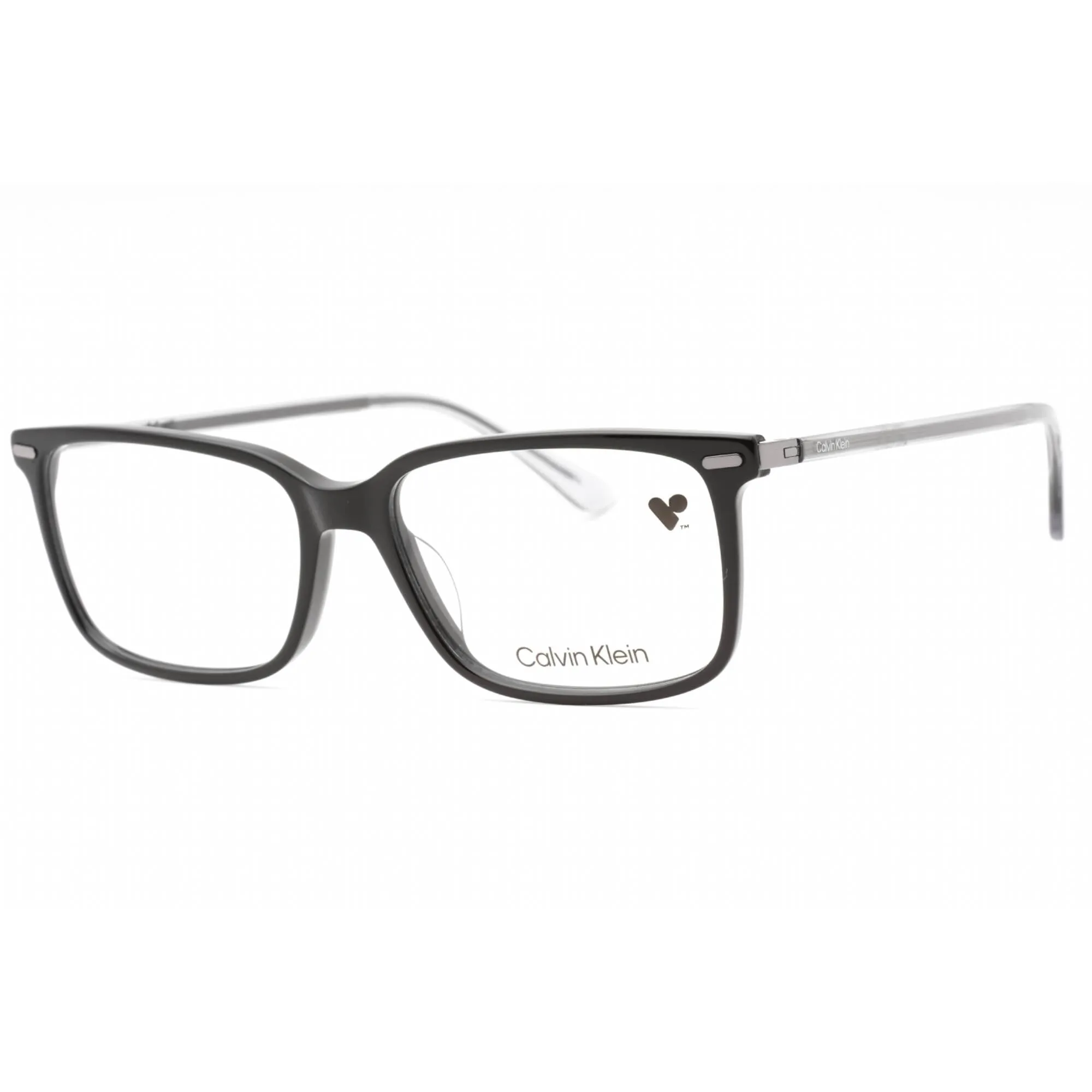 Calvin Klein Men's Eyeglasses - Black Plastic Rectangular Full Rim Frame | CK22542 001