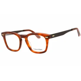 Calvin Klein Men's Eyeglasses - Blonde Havana Plastic Frame Clear Lens | CK21517 213