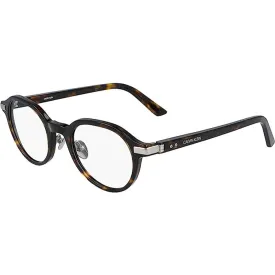 Calvin Klein Men's Eyeglasses - Dark Tortoise Round Frame | CALVIN KLEIN CK20504 235