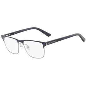 Calvin Klein Men's Eyeglasses - Satin Navy Metal Frame | CALVIN KLEIN CK18304 410