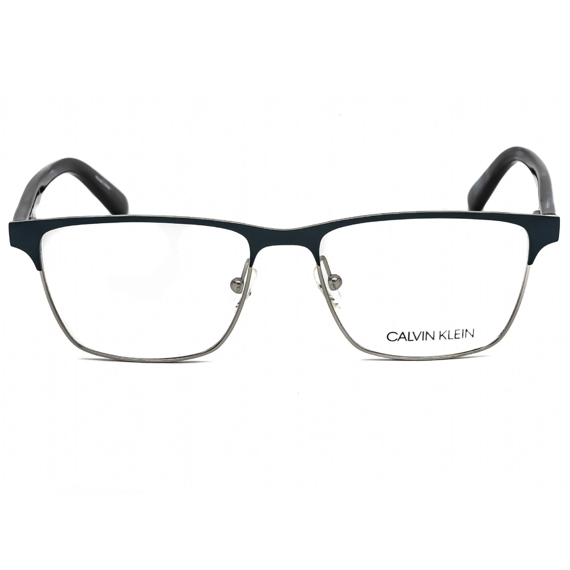 Calvin Klein Men's Eyeglasses - Satin Navy Metal Frame | CALVIN KLEIN CK18304 410