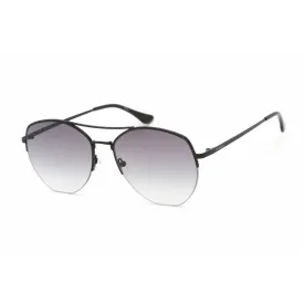 Calvin Klein Retail Women's Sunglasses - Full Rim Black Metal Aviator | CK20121S 001