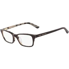 Calvin Klein Unisex Eyeglasses - Brown Cream Tortoise Frame | CALVIN KLEIN CK18541 212