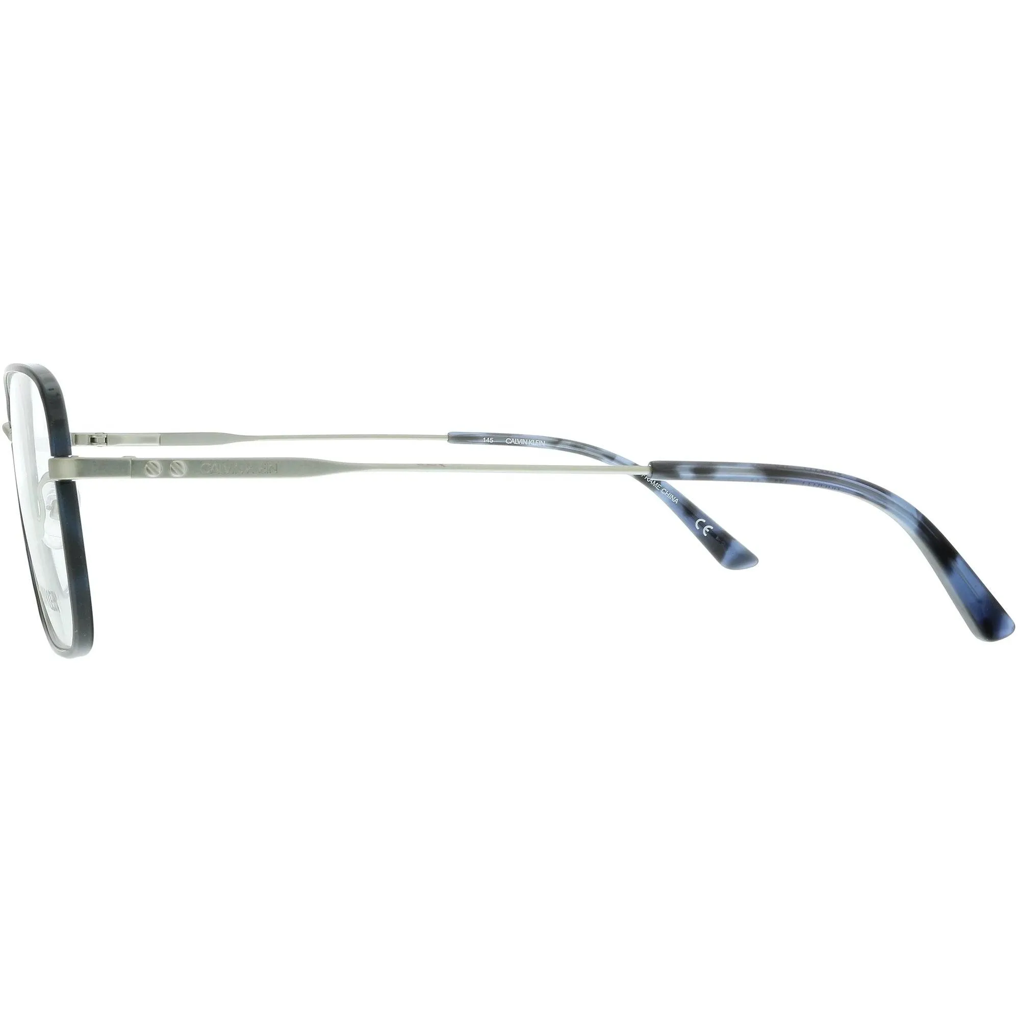 Calvin Klein Unisex Eyeglasses - Navy Tortoise Square Frame | CALVIN KLEIN CK20114 456