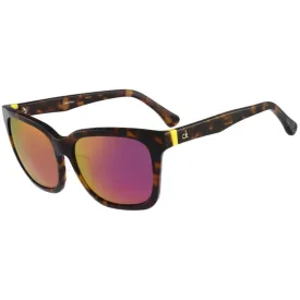 Calvin Klein Unisex Sunglasses - Pink Mirrored Lens | CALVIN KLEIN CK4283SA 215