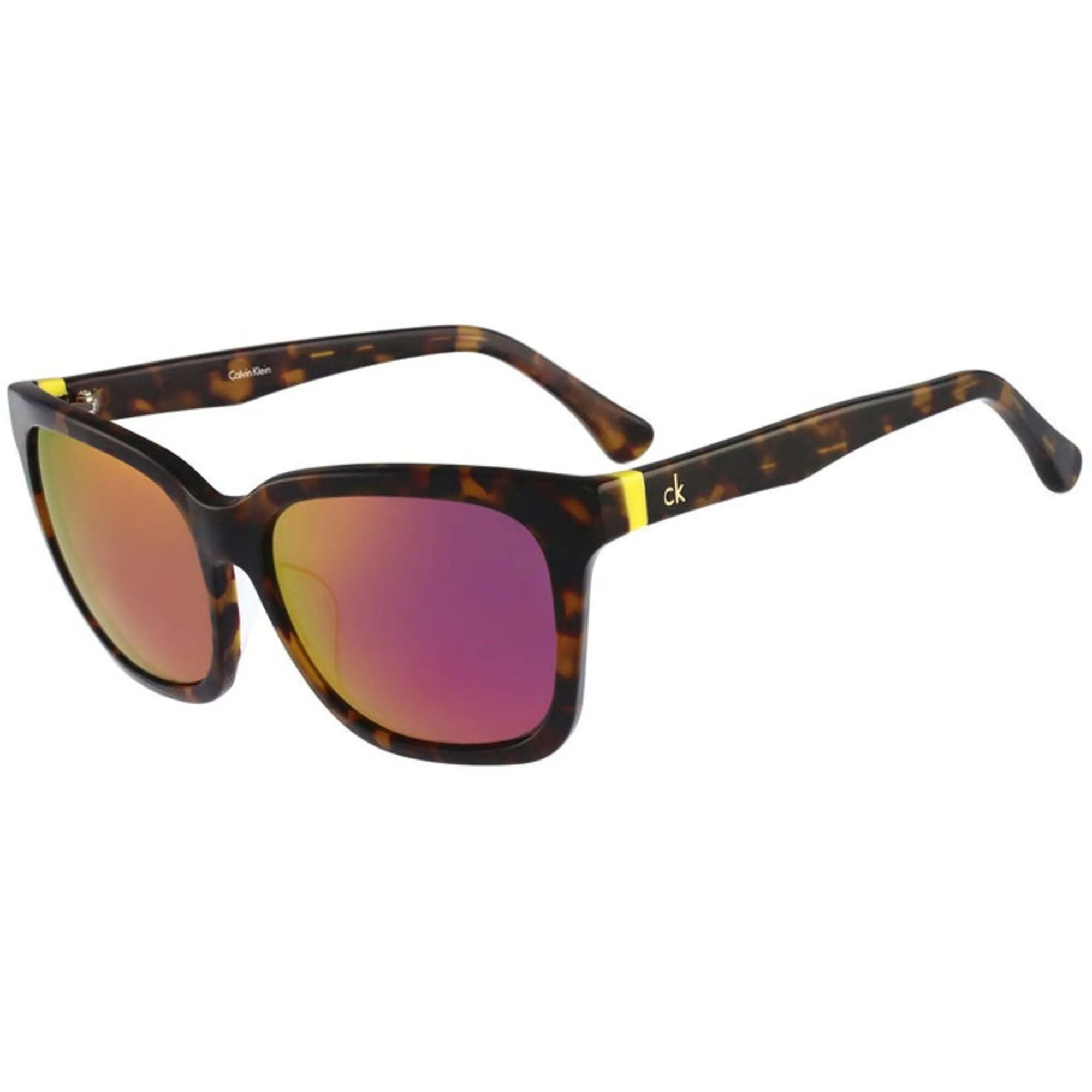 Calvin Klein Unisex Sunglasses - Pink Mirrored Lens | CALVIN KLEIN CK4283SA 215