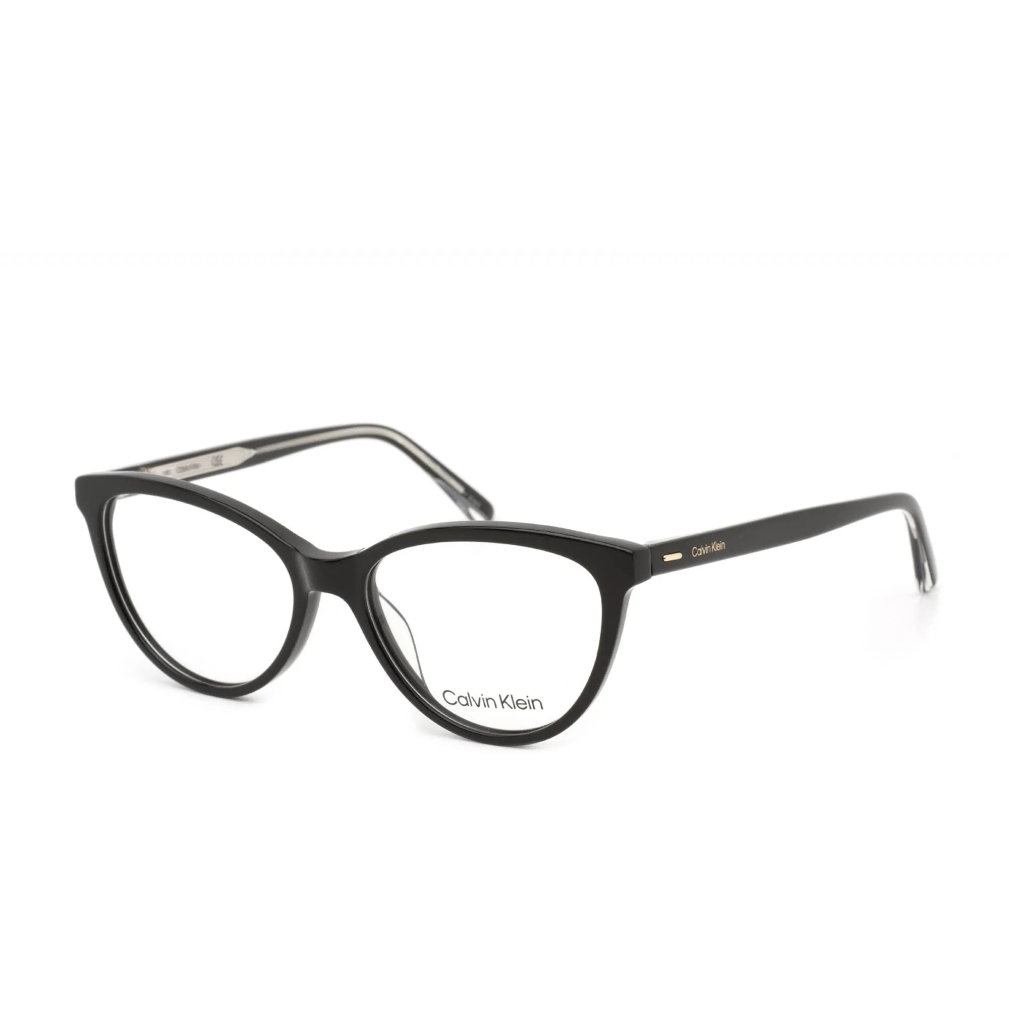 Calvin Klein Women's Eyeglasses - Black Plastic Cat Eye Shape Frame | CK21519 001