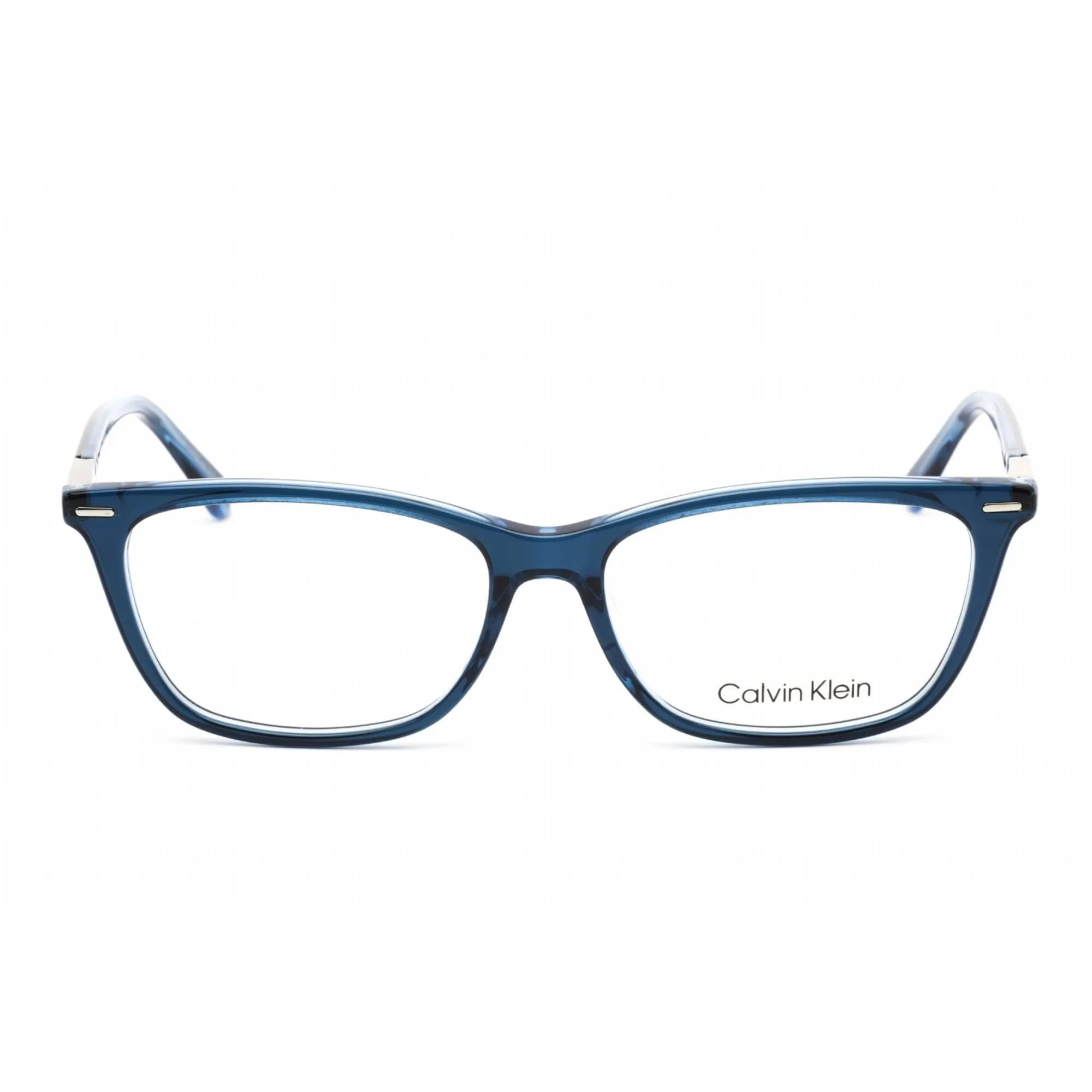 Calvin Klein Women's Eyeglasses - Blue Plastic Rectangular Shape Frame | CK22506 438