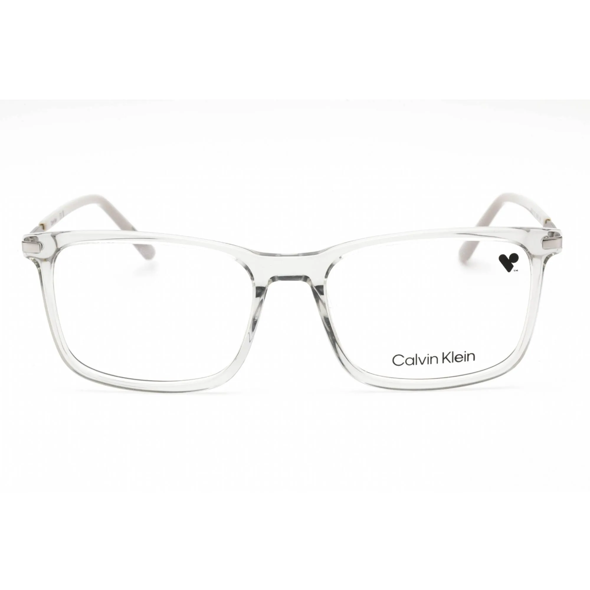 Calvin Klein Women's Eyeglasses - Full Rim Crystal Smoke Plastic Frame | CK20510 070