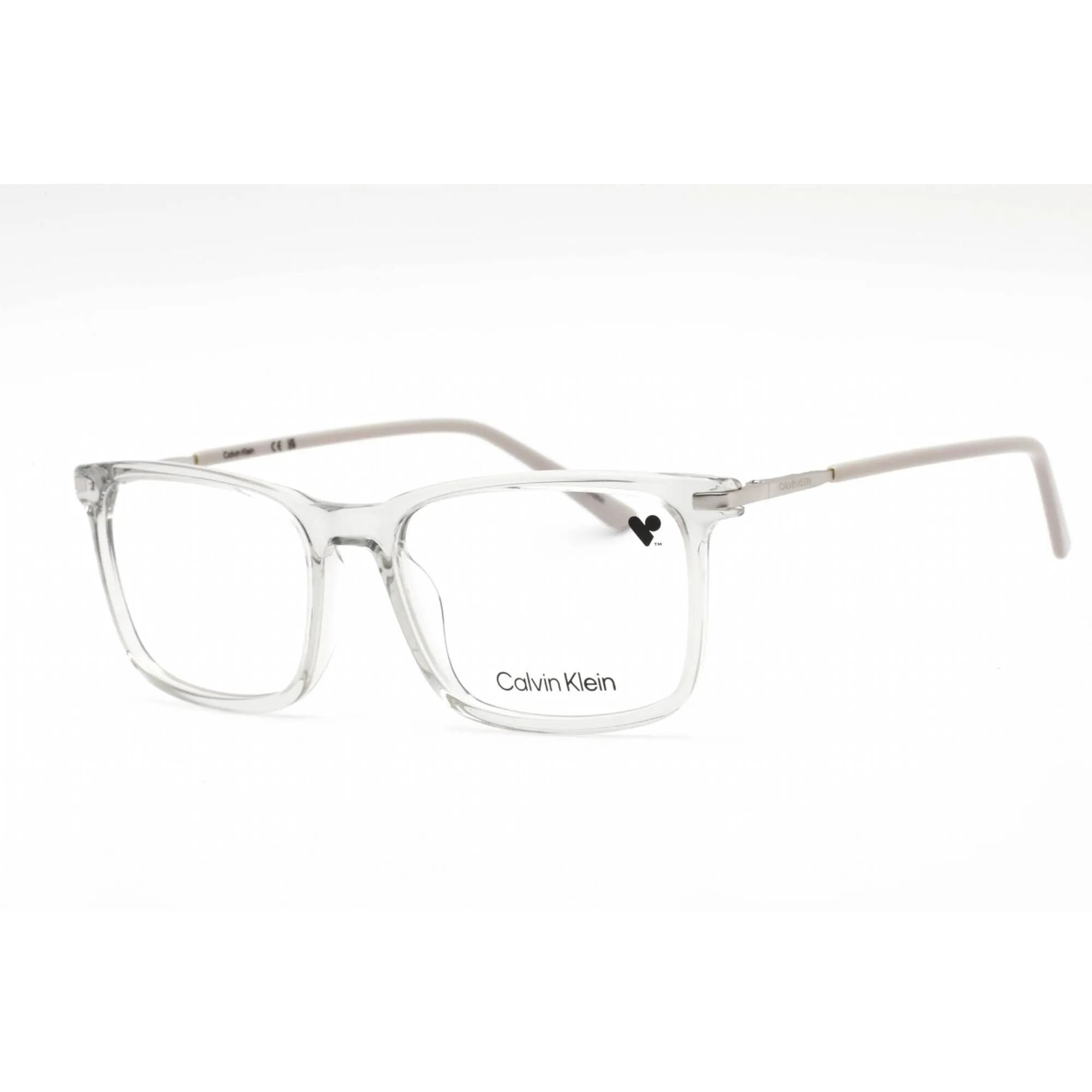 Calvin Klein Women's Eyeglasses - Full Rim Crystal Smoke Plastic Frame | CK20510 070
