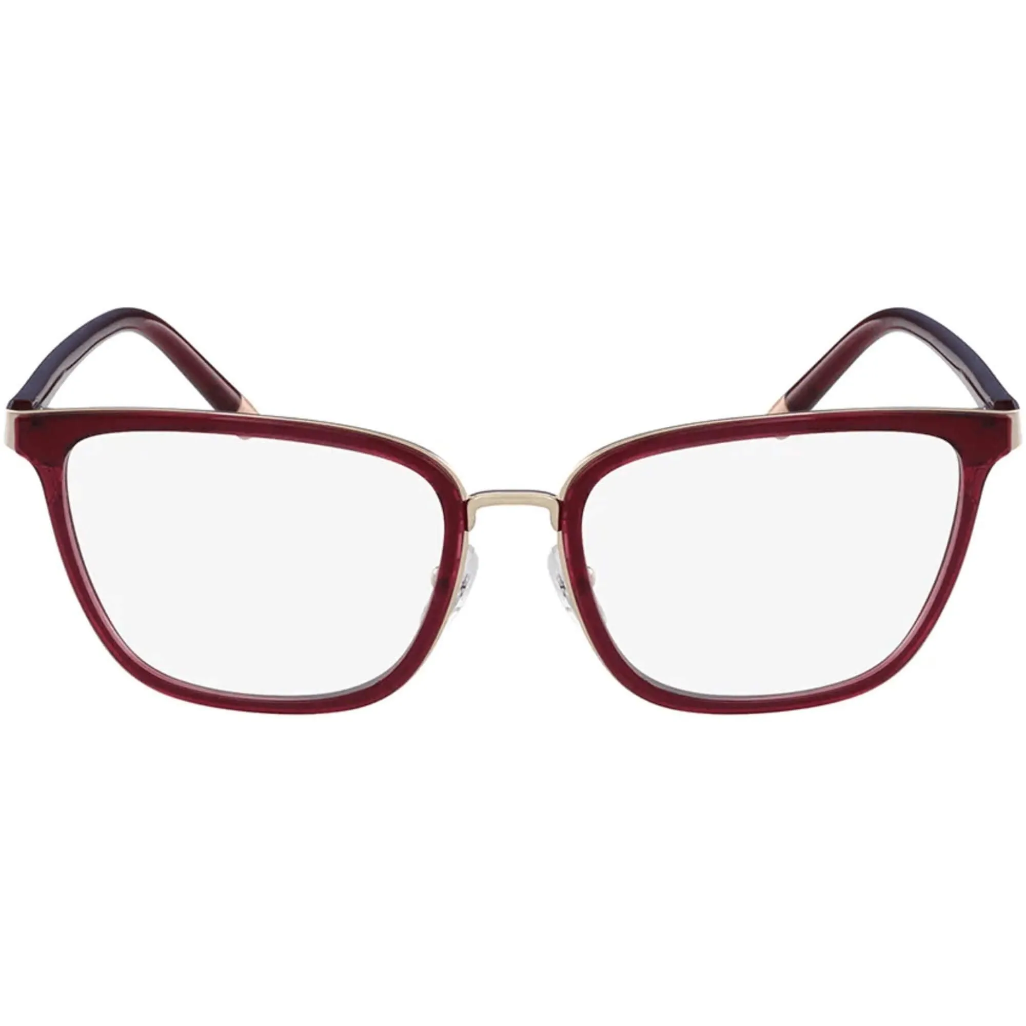 Calvin Klein Women's Eyeglasses - Wine Plastic Square Frame | CALVIN KLEIN CK5453 607
