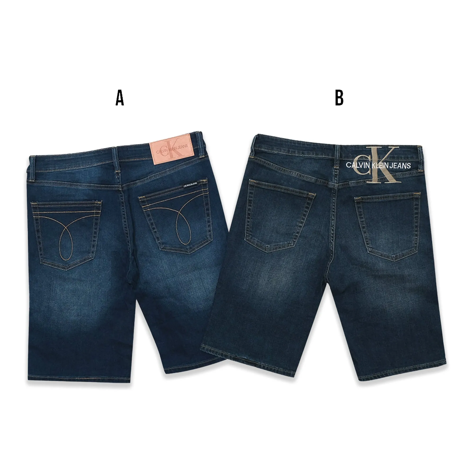 CK Classic Stretch Denim Shorts