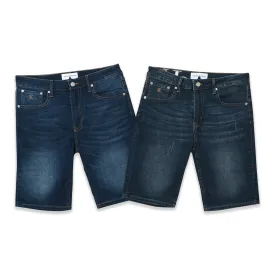 CK Classic Stretch Denim Shorts