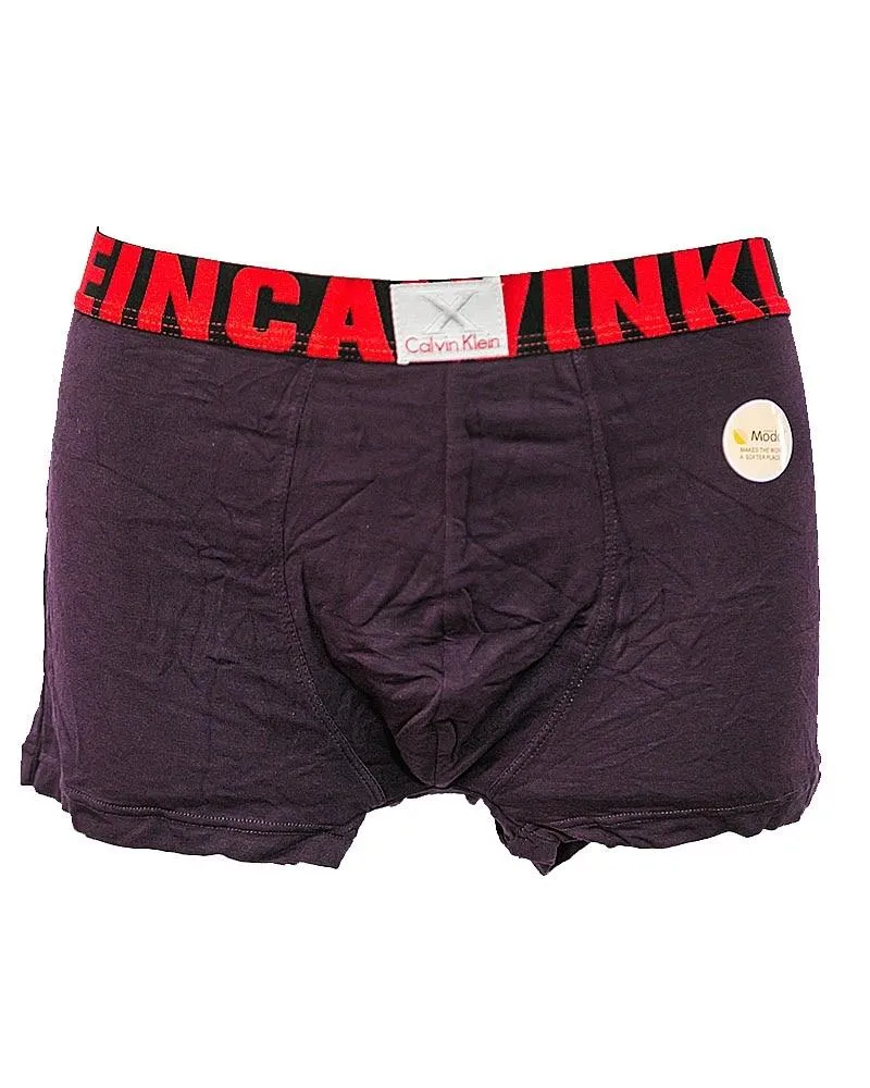 CK Men Boxer Underwear - Top Elastic - Purple Underwear