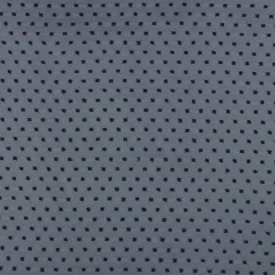 Clipped Chiffon - ROSY - Navy