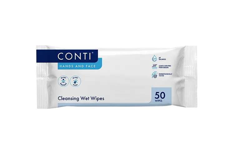 Conti Wet Wipe 22 x 24cm 50 x 24
