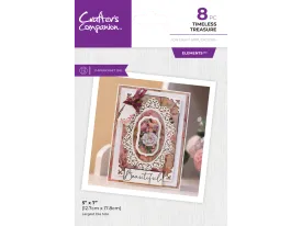 Crafters Companion Metal Die Create-a-Card - Timeless Treasure