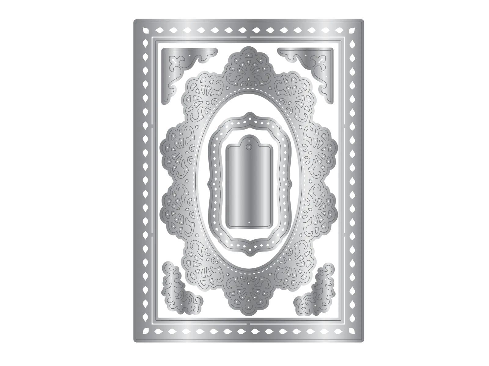 Crafters Companion Metal Die Create-a-Card - Timeless Treasure