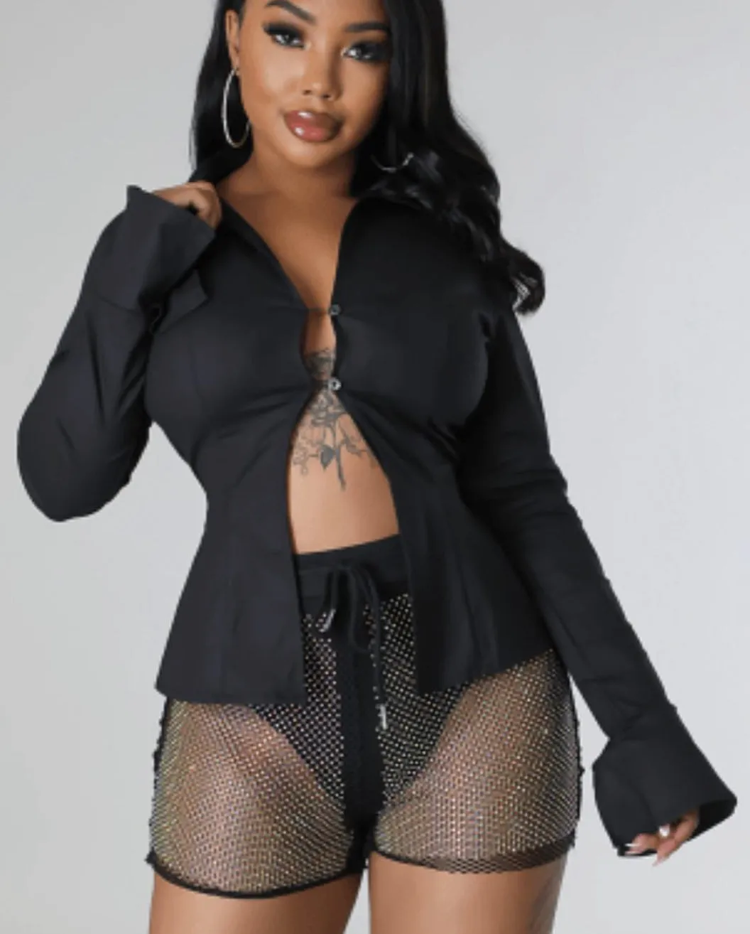 DIAMOND SHORTS W/ UNDERGARMENTS