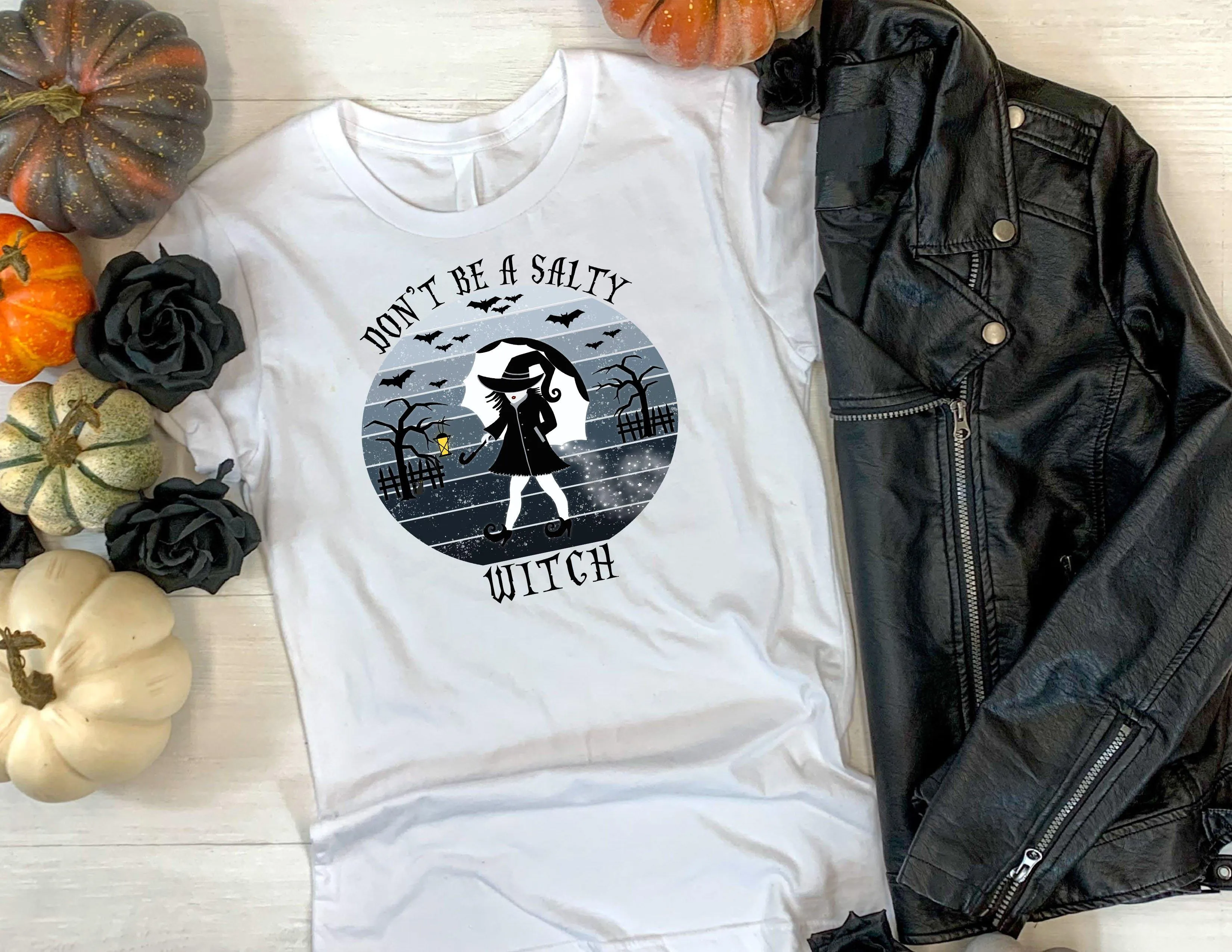 don't be a salty witch | graphic shirt