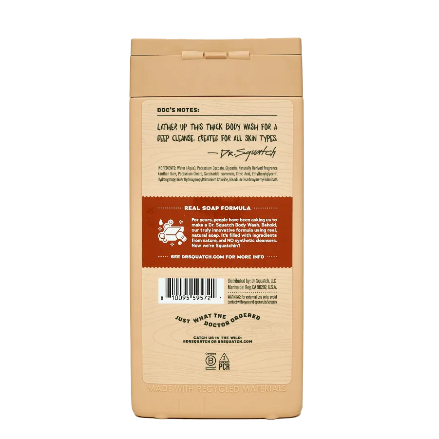 Dr. Squatch BODY WASH (14oz)