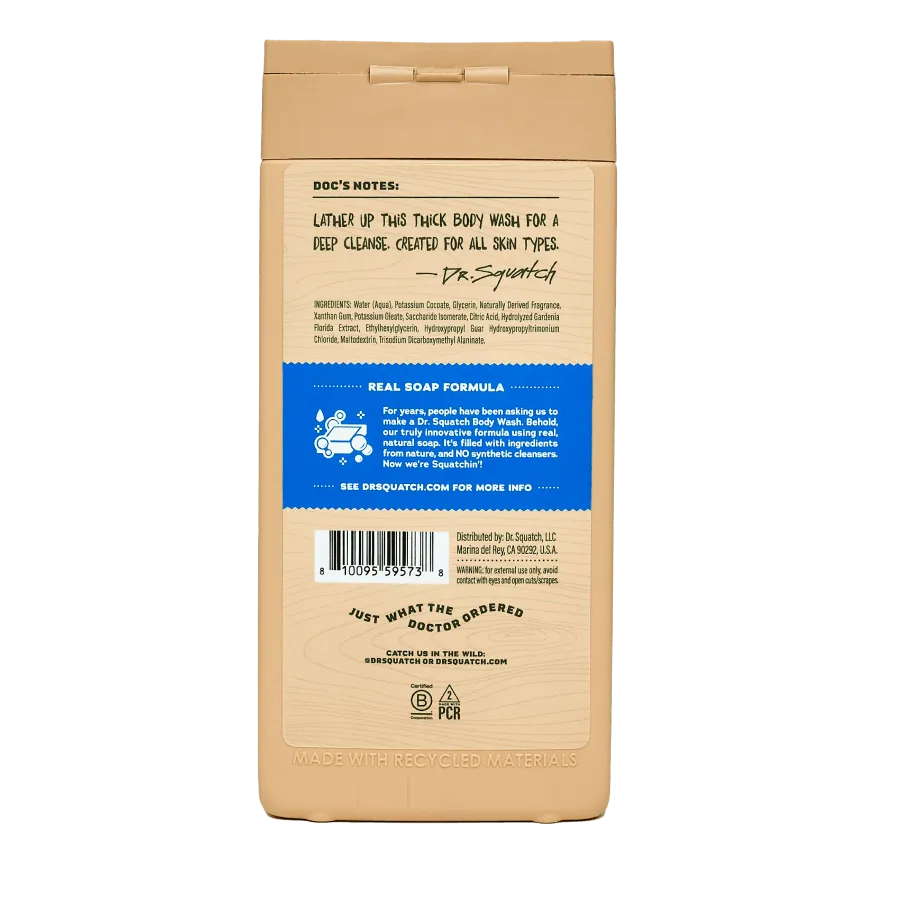 Dr. Squatch BODY WASH (14oz)