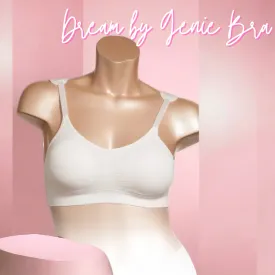 Dream by Genie Bra - Padded -  White - Medium  (Bust 35-37)