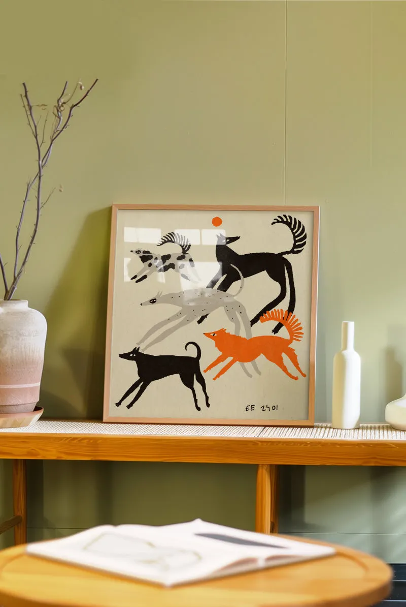 Enikő Eged - Running Dogs