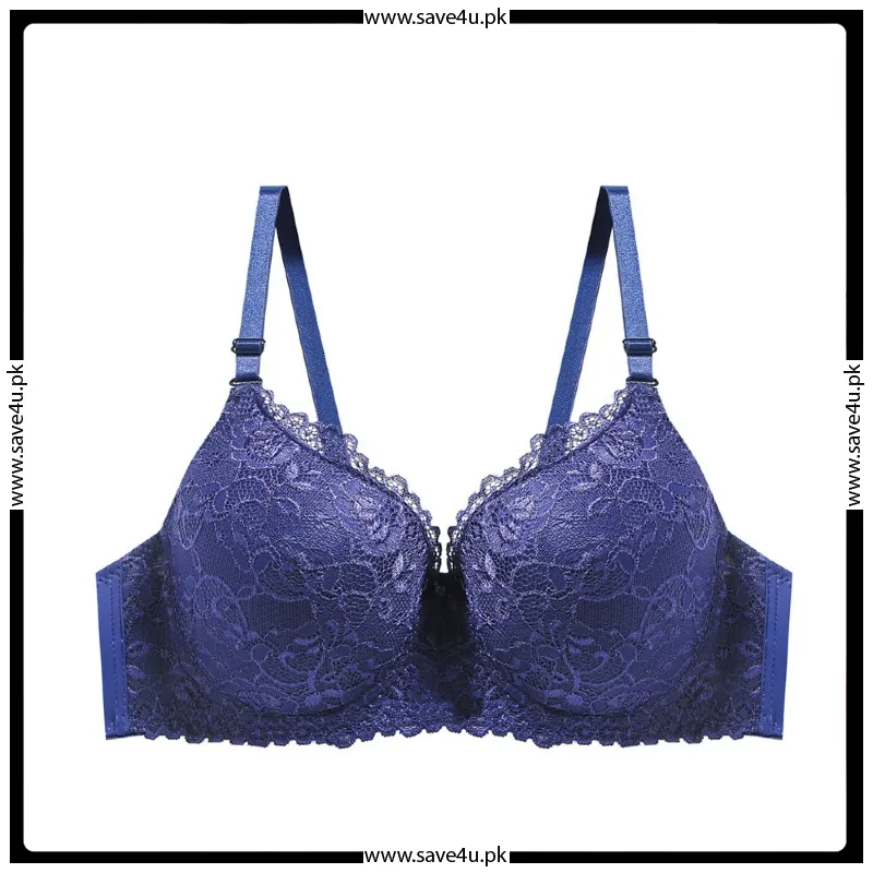 Exquisite Floral Lace Push Up Wired Bra