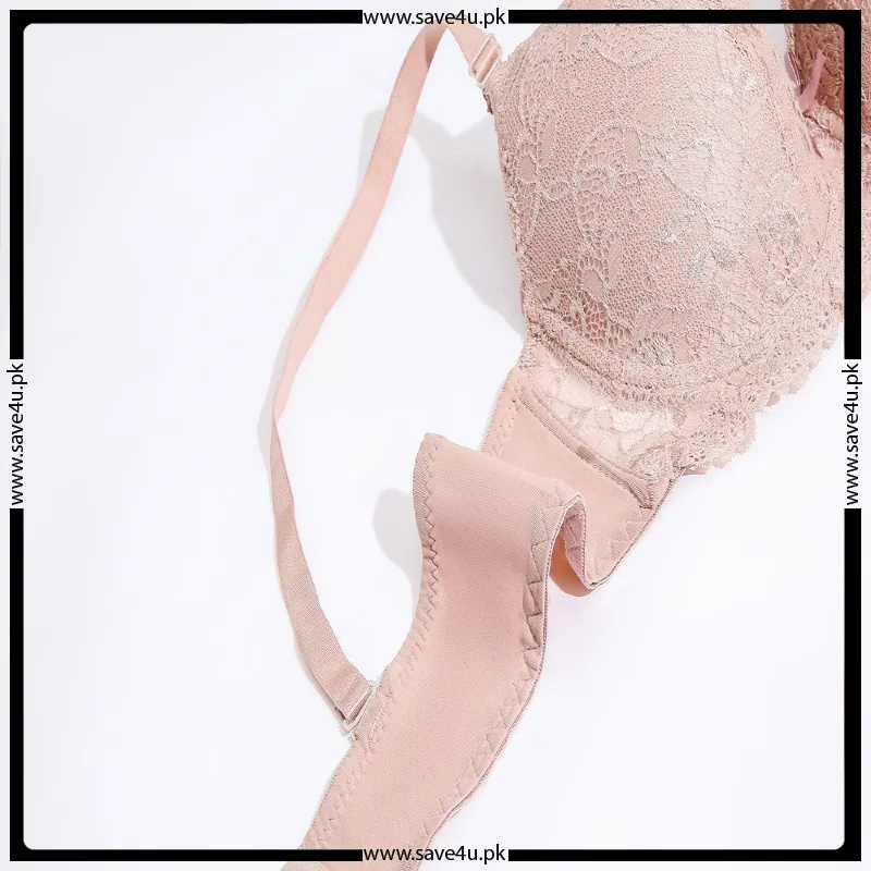 Exquisite Floral Lace Push Up Wired Bra