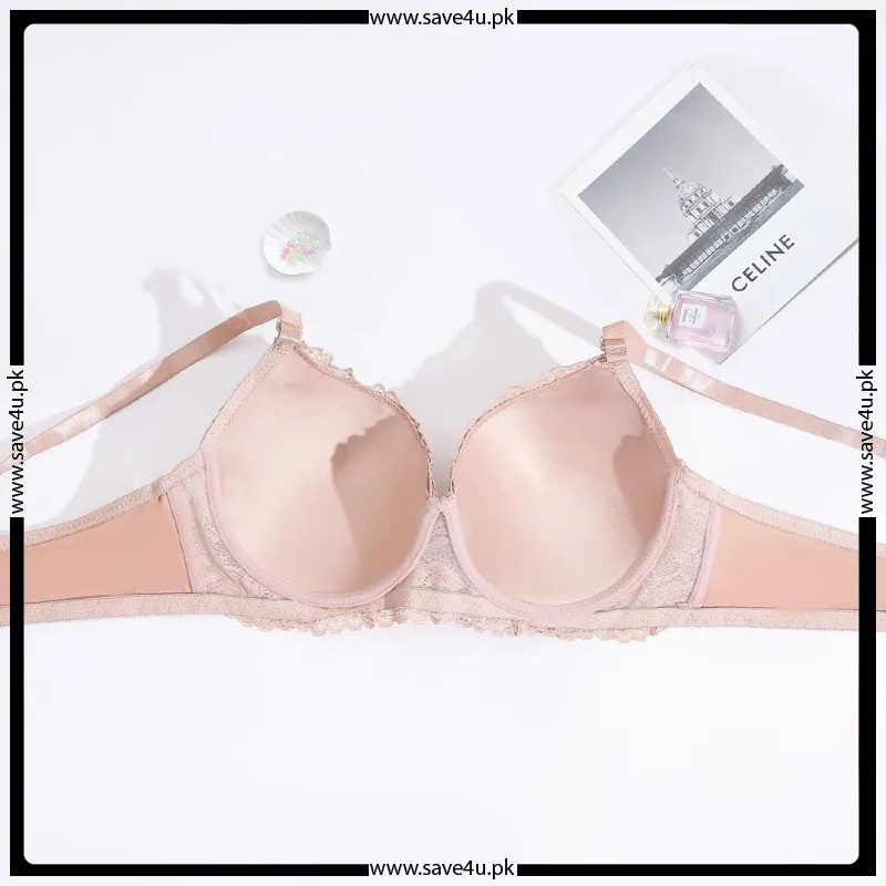 Exquisite Floral Lace Push Up Wired Bra