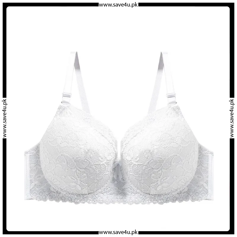 Exquisite Floral Lace Push Up Wired Bra